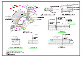 社区公园健身广场cad图纸