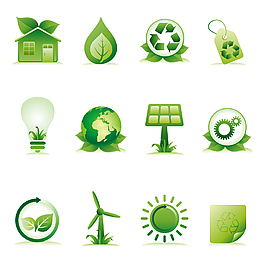 生态环保图标