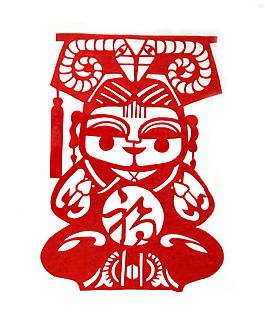 羊年剪纸形象