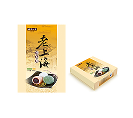 老上海糯米团包装设计