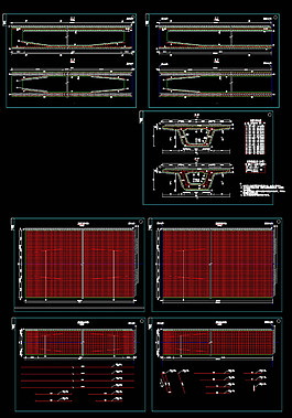 钢筋构造cad图纸