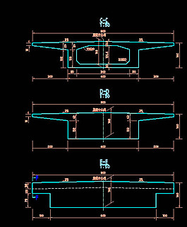箱梁一般构造图cad图纸