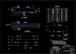 桥梁cad图素材