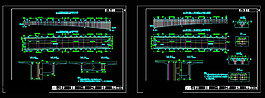 主桥右幅竖向预应力筋cad图纸