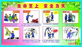 生命至上安全为天图片