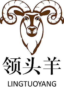 羊头logo图片