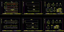 横梁构造cad图纸