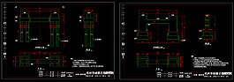 桥墩构造图cad图纸