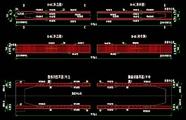 箱梁钢筋构造cad图纸