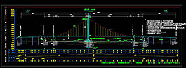桥型总体布置图