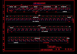桥梁结构cad图素材
