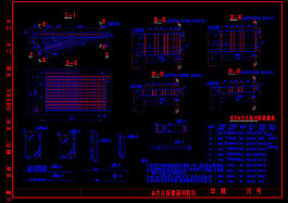 桥梁结构cad图