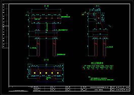 桥台一般构造图