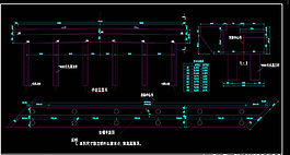桥台一般构造图cad图纸