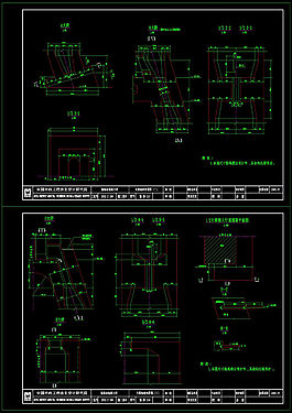 桥梁cad图纸素材