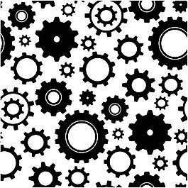 黑白复古底纹图