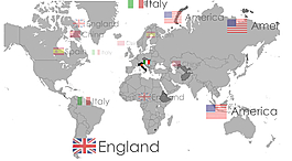 多国家语言flash地图片头