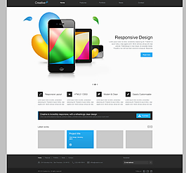 手机网页设计模板