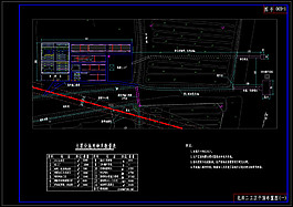 北岸二工区场地布置图