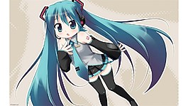 双马尾葱娘MIKU