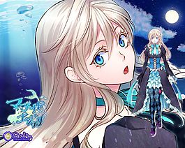 动漫月亮少女