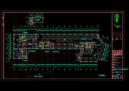 城市建筑平面建筑cad图纸素材