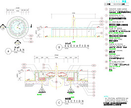 道路平立剖面图cad图纸