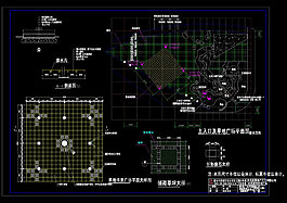 咸嘉新村休闲广场cad详图素材