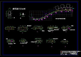 咸嘉新村休闲广场cad图纸