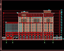 新金桥广场初建cad景观