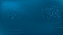 蓝色光效星光背景