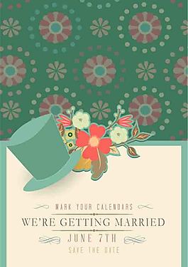 唯美矢量卡片设计