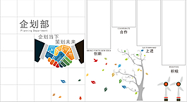 照片文化墙板块