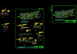 珠江帝景园林设计cad景观图纸