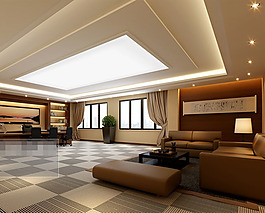 时尚大型办公室