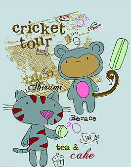 卡通矢量漫画素材