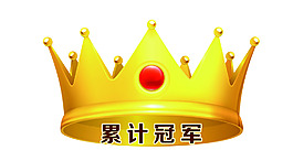 装饰挂件 冠军皇冠