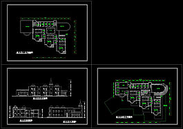 六班幼儿园施工图cad图纸