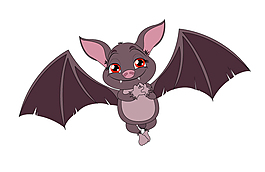 卡通蝙蝠设计