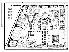 小区规划图纸CAD图库