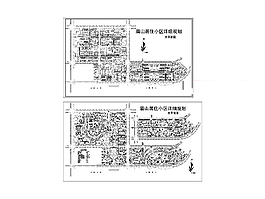 居住小区详图CAD图纸