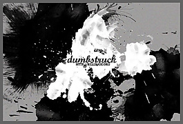 中国风水墨效果笔刷