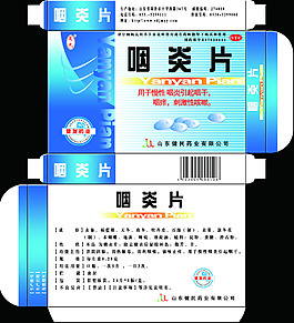 包装盒展开图PSD源文件