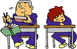睡觉的学生