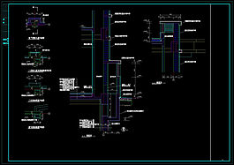 某小区业主会所设计cad图纸