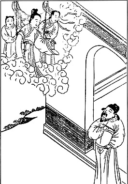 神话人物线稿素材111