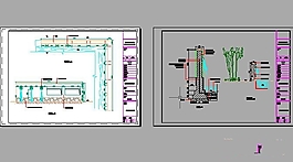 主入口跌水景墙施工图