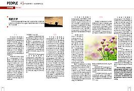 杂志内文板式设计