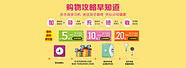 购物攻略模板