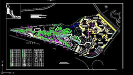 公园植物配置图纸